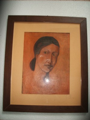 TABLOU PE PANZA / PORTRETISTICA foto