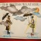 Ilustrata comica - British Weather - Vremea in Anglia iarna si vara
