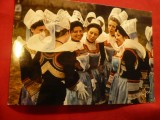 Ilustrata Costume Populare regiunea Pont Aven Franta