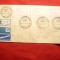 Plic cu stamp. speciala -Asediul Garrison - Lady Smith ,cu 3 timbre automat RSA