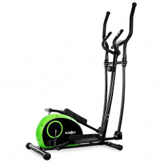 KLARFIT ELLIFIT BASIC 10, aparat eliptic, negru-verde foto