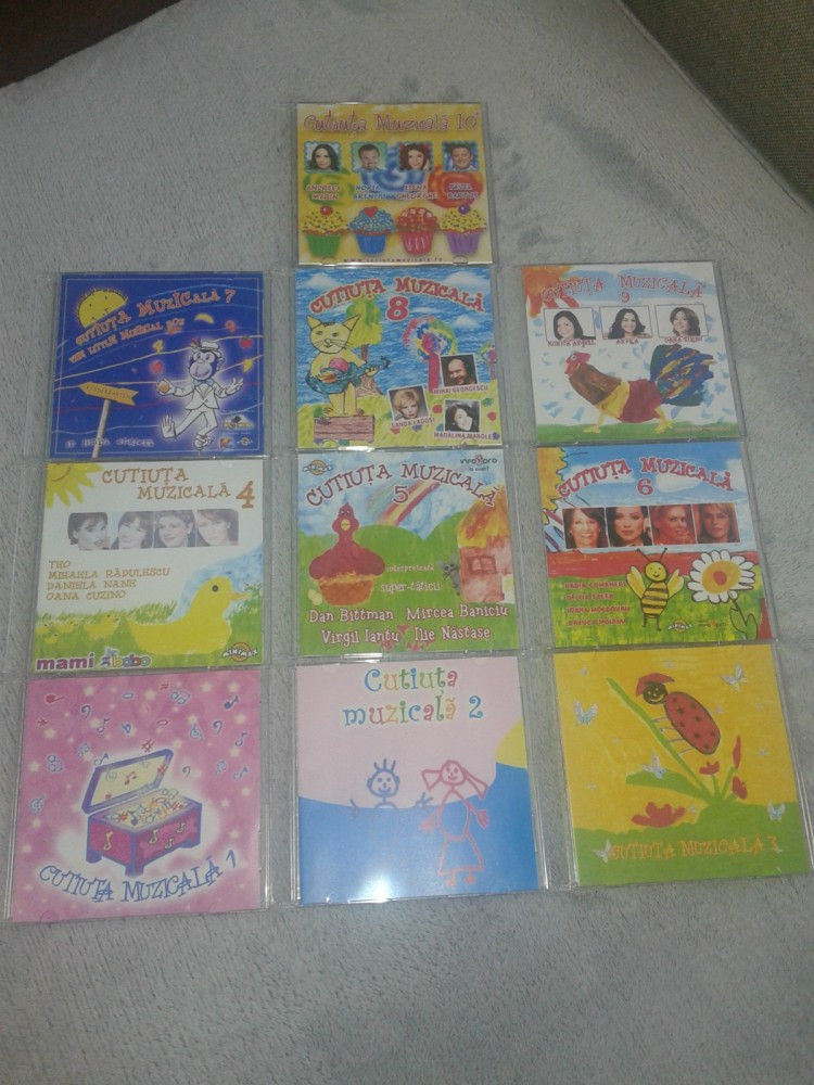 Cutiuta Muzicala - CD-uri cu muzica pentru copii | Okazii.ro