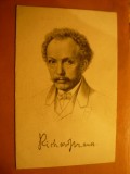 Ilustrata Richard Strauss - Compozitor Ed. Stengel ,autograf tiparit, Necirculata, Printata