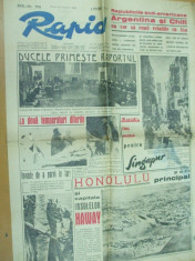 Rapid 23 ianuarie 1942 Mussolini evrei Bucuresti submarin moda caricatura foto