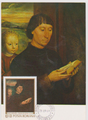 ILUSTRATA MAXIMA-HANS MEMLING-PORTRET DE BARBAT CITIND foto