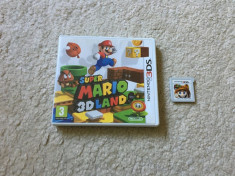 Joc Nintendo 3DS Super Mario 3D Land la carcasa,limba engleza,perfect functional foto