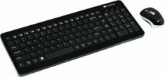 Kit Wireless Tastatura+mouse Canyon CNS-HSETW3 Black foto