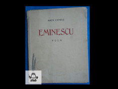 Aron Cotrus Eminescu poem 15 mai 1939 foto