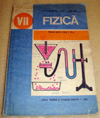 Fizica - manual clasa a VII a / 1985 - Petrescu- Prahova/ Buzu / Iorga - Siman foto