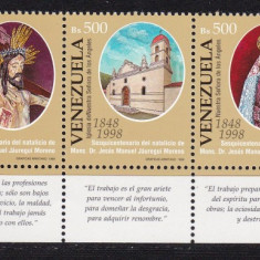 Venezuela 1999 pictura religie MI 3366-3370 MNH w44