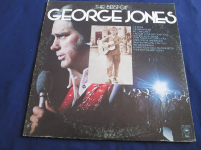 George Jones - The Best Of George Jones _ vinyl,LP,best of _ Epic(SUA) foto