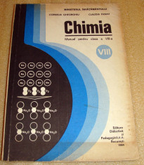 Chimie - manual clasa a VIII a / 1994 - Gheorgiu / Panait foto