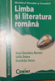 Limba si literatura romana pt cls a X-a de Anca Davidoiu-Roman, Clasa 10, Limba Romana