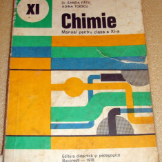 Chimie - manual clasa a XI a - Costin / Fatu / Toescu