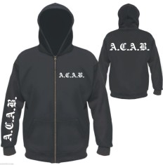 Hanorac ninja A.C.A.B hanorac cu gluga hooligan ultras foto