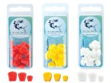 Set 30 Boabe Porumb Artificial Pescuit: 3 Dimensiuni, 3 Culori &amp; Arome (Vanilie, Miere, Capsuni)