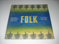 FOLK - LP culegere romaneasca de muzica folk (DOAR COPERTA VINILULUI, FARA DISC) foto