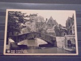 BELGIA - BRUGES - PODUL SF. BONIFACE -ANII 1930 1940 - CIRCULATA ., Fotografie