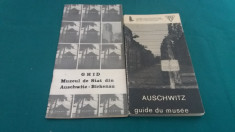 LOT 2 CAR?I: GHID MUZEUL DE STAT DIN AUSCHWITZ-BIRKENAU*LIMBA ROMANA ?I FRANCEZA foto