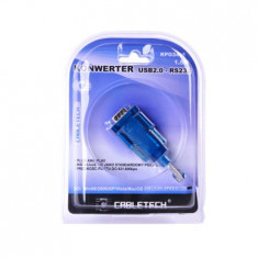 CABLU CONVERTOR USB 2.0 - RS232 foto