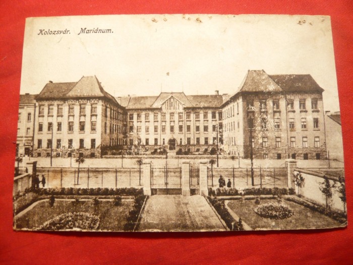 Ilustrata - Cluj - Marianum - Colegiul Reformat 1916