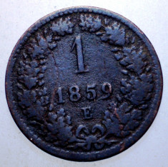 2.180 AUSTRIA 1 KREUZER 1859 E foto