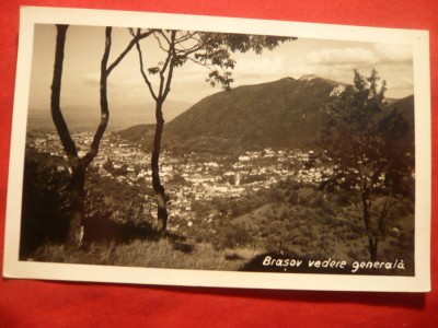 Ilustrata Brasov - Vedere generala , interbelica foto