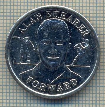 ZET 483 MEDALIE, PLACHETA - FOTBAL - ALAN SHEARER - FORWARD-1998 -ECHIPA ANGLIEI foto