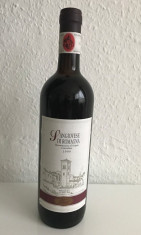 Vin rosu de colectie vechi SANGIOVESE-DI-ROMAGNA-1999 foto