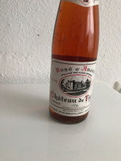 Vin rosu de colectie vechi Chateau de Tigne Rose d&amp;#039;Anjou 1988 foto