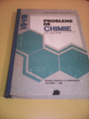 CULEGERE PROBLEME DE CHIMIE CLASELE VII-VIII CORNELIA GHEORGHIU 1982 foto