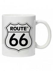 Cana Route 66, cana personalizata,cana ceai, cana cafea foto