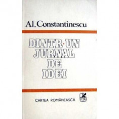 Al. I. Constantinescu - Dintr-un jurnal de idei