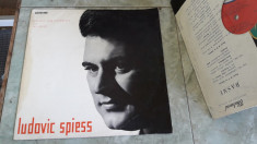 LUDOVIC SPIESS , VINIL STARE FOARTE BUNA . foto