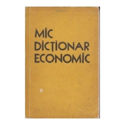 G. A. Kozlov, S. P. Pervusin - Mic dictionar economic foto