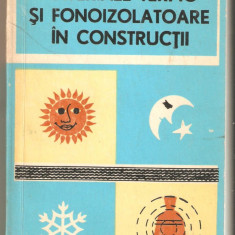 Materiale termo si fonoizolatoare in constructii