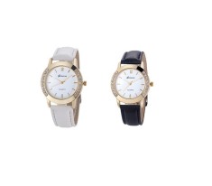 Ceas fete femei dama Geneva Diamond Rhinestone