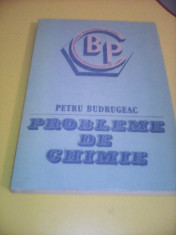 CULEGERE PROBLEME DE CHIMIE PETRU BUDRUGEAC BIBLIOTECA PROFESORULUI DE CHIMIE foto