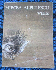 Mircea ALBULESCU - VIZITE. Poeme (prima editie - 1985) foto