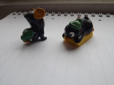 K009 Kinder surprise vintage - set 2 pinguini Peppy Pingos 1992 foto