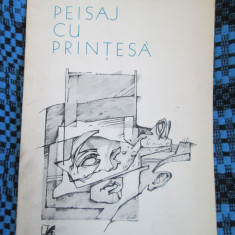 Sergiu ADAM - PEISAJ CU PRINTESA. POEZII (prima editie - 1987)