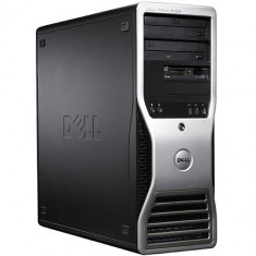 Workstation Refurbished Dell Precision T3500 Tower, Intel Xeon E5645 2400Mhz, 12GB Ram DDR3, HDD 500GB, DVDRW, Serial, Paralel, eSATA, placa video d foto