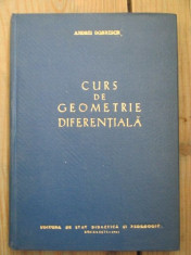 Curs de geometrie diferentiala foto