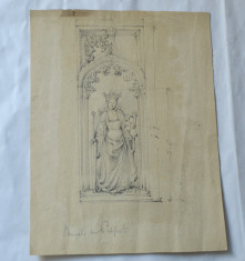 Sfanta Ecaterina desen vechi foto