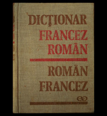 DIC?IONAR FRANCEZ-ROMAN / ROMAN-FRANCEZ - GHEORGHINA HANE? - ED ?TIIN?IFICA 1974 foto