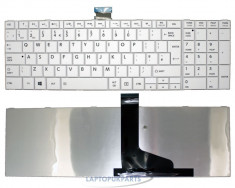 Tastatura laptop Toshiba Satellite C855 Alba UK foto