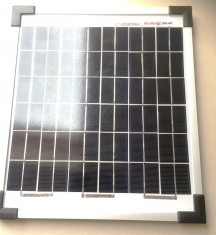 Panou Solar Fotovoltaic Monocristalin 10 W foto