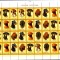 SD Romania 2005 LP 1694 - Caini de vanatoare, coala de 36 (6 serii), MNH