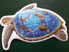 NOUA CALEDONIE 2002 FAUNA REPRILE BROASTE TESTOASE foto