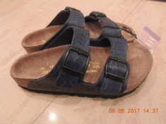 Slapi originali BIRKENSTOCK Papillio marimea 31 talpa piele naturala foto